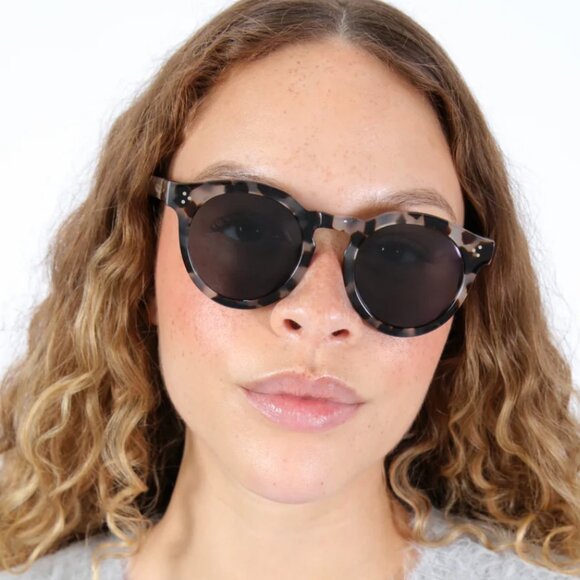 Leonard II E Sunglasses - White Tortoise/Grey main image 8